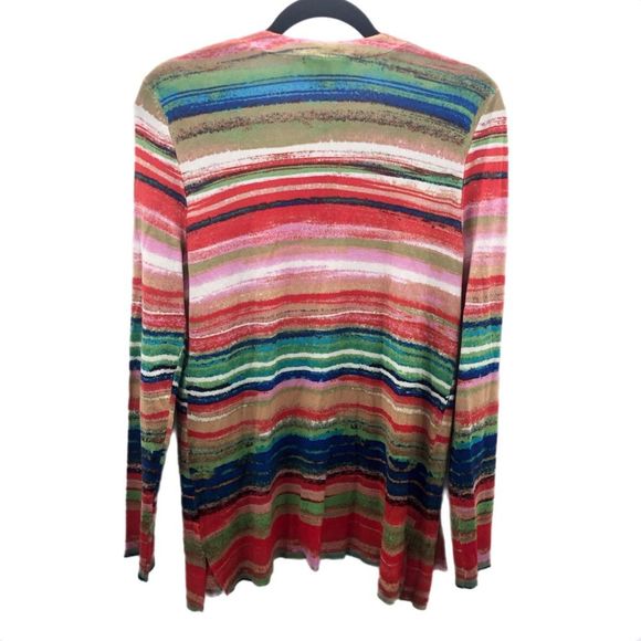 NWT CABLE and GAUGE painterly soft open cardigan - Picture 2 of 5